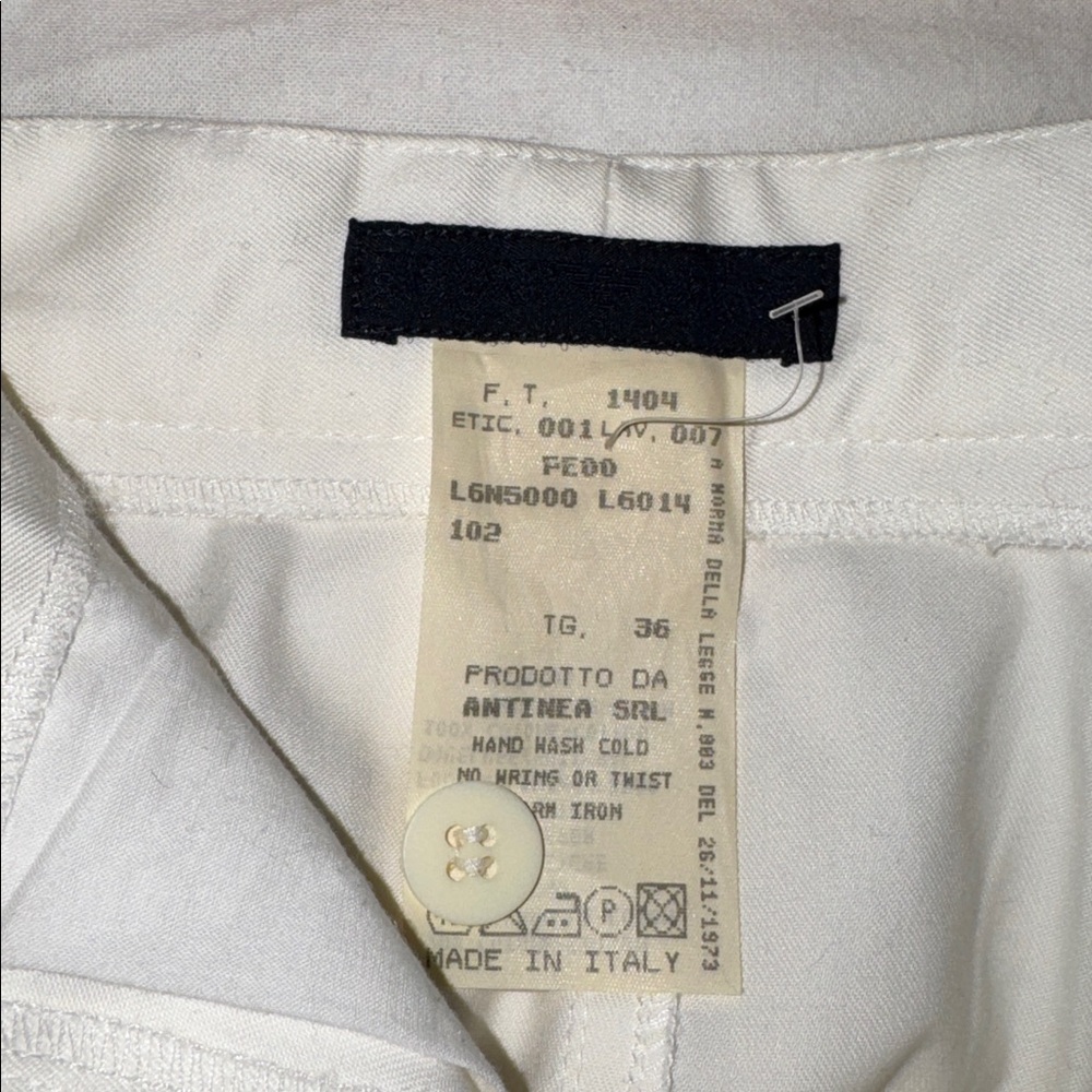 NWTš¤Vintage Armani Cotton Midi Skirt - Picture 8 of 8